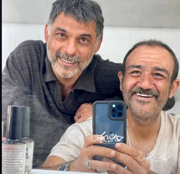 عکس | قاب دوستانه مهران غفوریان و پیمان معادی در اتاق گریم فیلم جدیدشان عکس | قاب دوستانه مهران غفوریان و پیمان معادی در اتاق گریم فیلم جدیدشان