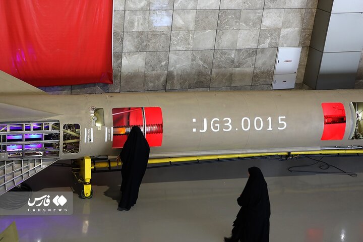 بازدید بانوان راوی پیشرفت از نمایشگاه هوافضا سپاه