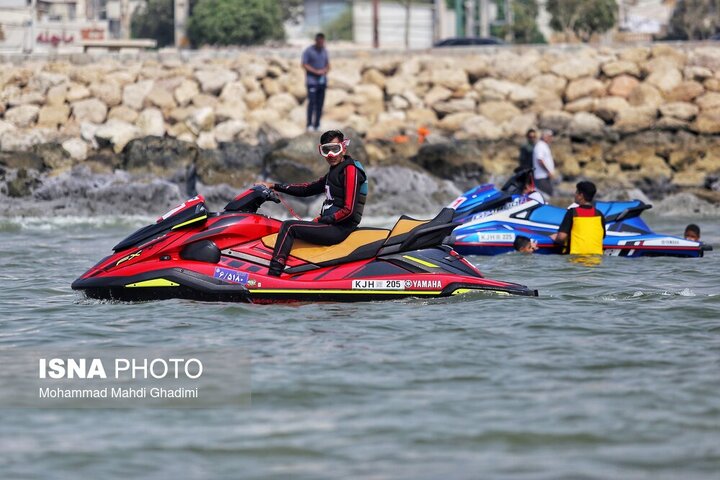 رقابت‌های جت اسکی استان هرمزگان