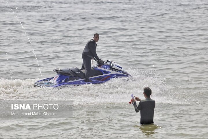 رقابت‌های جت اسکی استان هرمزگان