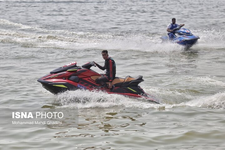 رقابت‌های جت اسکی استان هرمزگان