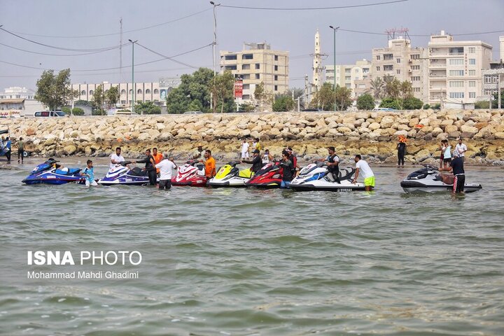 رقابت‌های جت اسکی استان هرمزگان