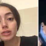 ببینید | وضعیت دلهره‌آور یک خبرنگار زن زیر آتش حملات اسرائیل