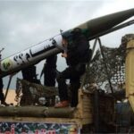 ببینید | لحظه رسیدن موشک‌های حماس به تل آویو به روایت دوربین‌های مدار بسته