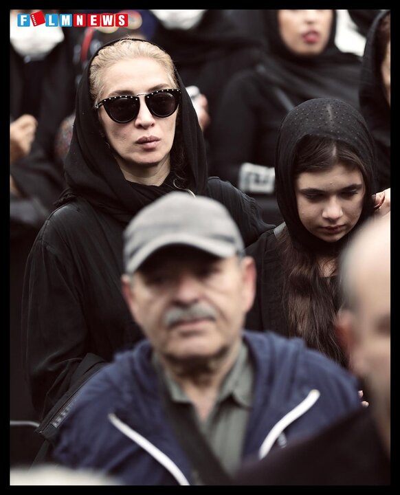 گزارش تصویری از مراسم وداع با پیکر آتیلا پسیانی بازیگر