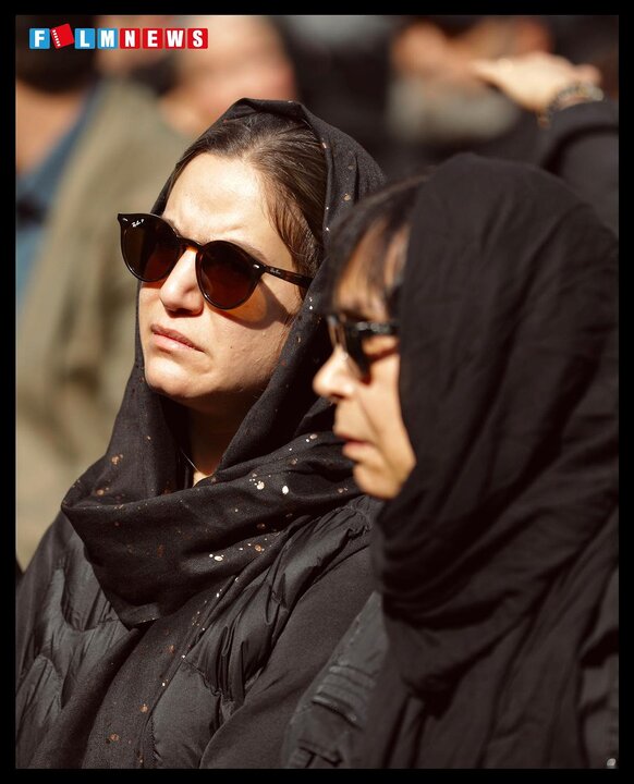 گزارش تصویری از مراسم وداع با پیکر آتیلا پسیانی بازیگر