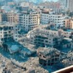 ببینید | تصاویر تلخ هوایی از وضعیت غزه؛ قبل و بعد جنگ