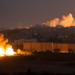 ببینید | لحظه انفجار یکی از موشک‌های مقاومت در «بت‌ یام» نزدیک تل‌آویو