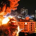 ببینید | حمله دوباره صهیونیست‌ها به ساختمانی در چند قدمی یک بیمارستان دیگر!