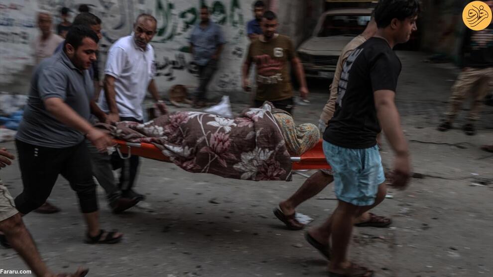 (تصاویر) غزه آماج حملات مرگبار اسرائیل؛ بوی باروت و خون در محله‌های ویران شده