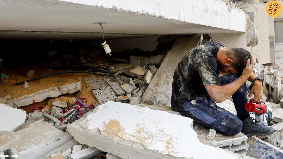 (تصاویر) غزه آماج حملات مرگبار اسرائیل؛ بوی باروت و خون در محله‌های ویران شده