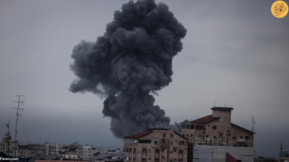 (تصاویر) غزه آماج حملات مرگبار اسرائیل؛ بوی باروت و خون در محله‌های ویران شده