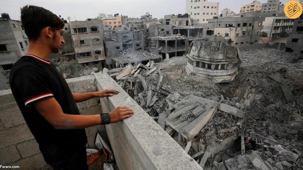 (تصاویر) غزه آماج حملات مرگبار اسرائیل؛ بوی باروت و خون در محله‌های ویران شده