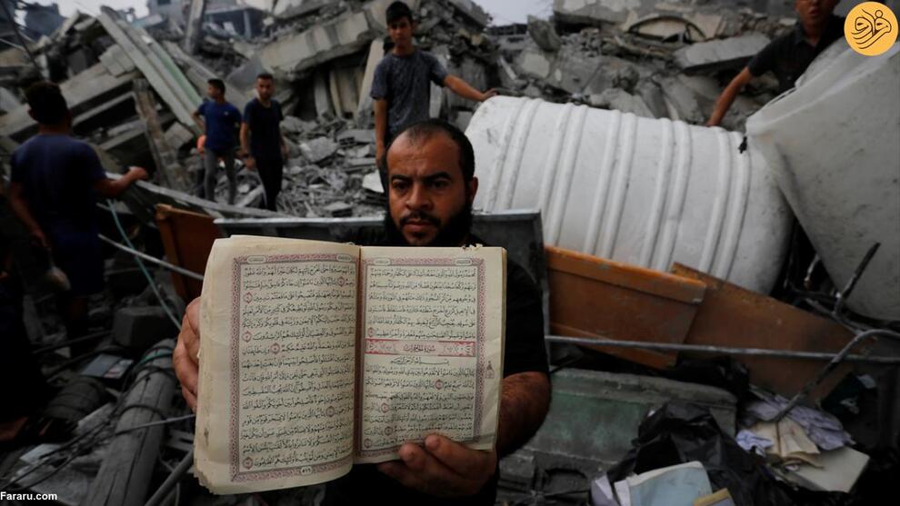 (تصاویر) غزه آماج حملات مرگبار اسرائیل؛ بوی باروت و خون در محله‌های ویران شده