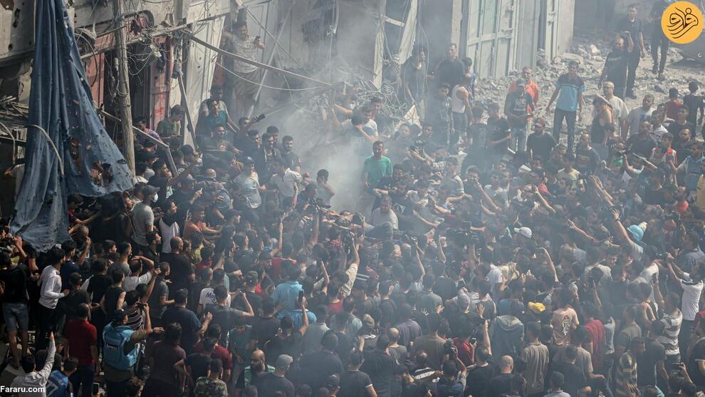 (تصاویر) غزه آماج حملات مرگبار اسرائیل؛ بوی باروت و خون در محله‌های ویران شده