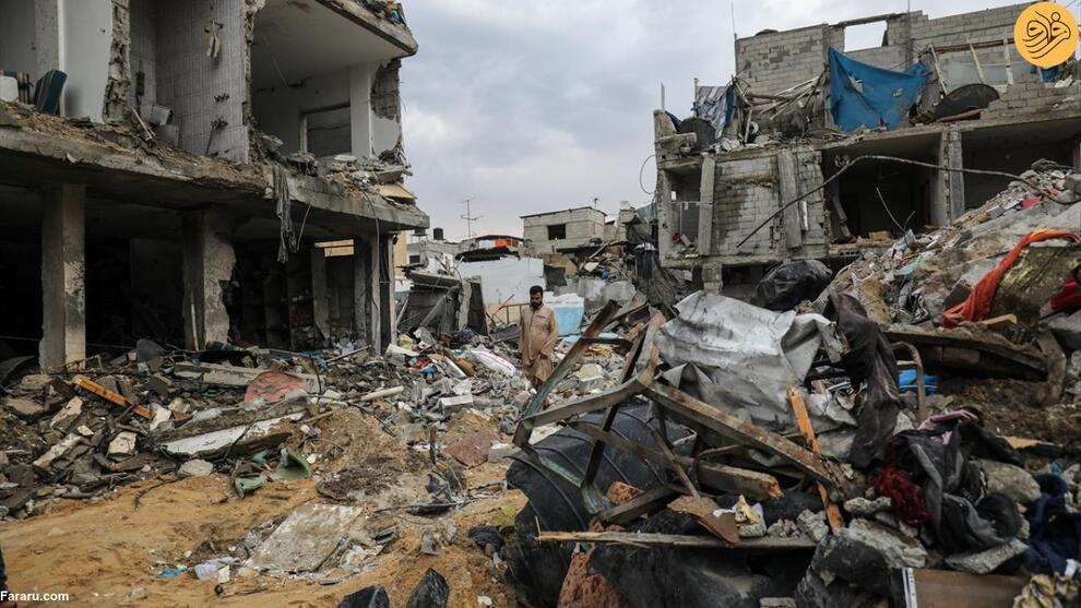 (تصاویر) غزه آماج حملات مرگبار اسرائیل؛ بوی باروت و خون در محله‌های ویران شده