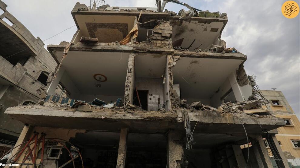 (تصاویر) غزه آماج حملات مرگبار اسرائیل؛ بوی باروت و خون در محله‌های ویران شده