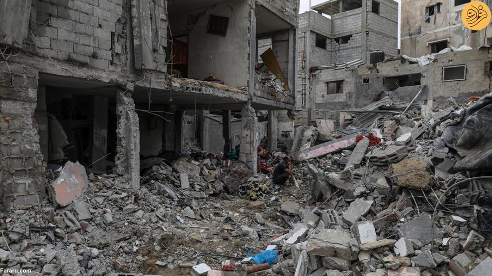 (تصاویر) غزه آماج حملات مرگبار اسرائیل؛ بوی باروت و خون در محله‌های ویران شده