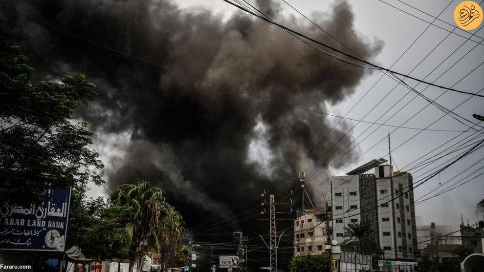 (تصاویر) غزه آماج حملات مرگبار اسرائیل؛ بوی باروت و خون در محله‌های ویران شده