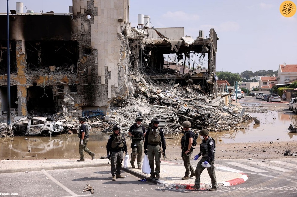 (تصاویر) جنگ خیابانی مقاومت فلسطین با ارتش اسرائیل در سدیروت