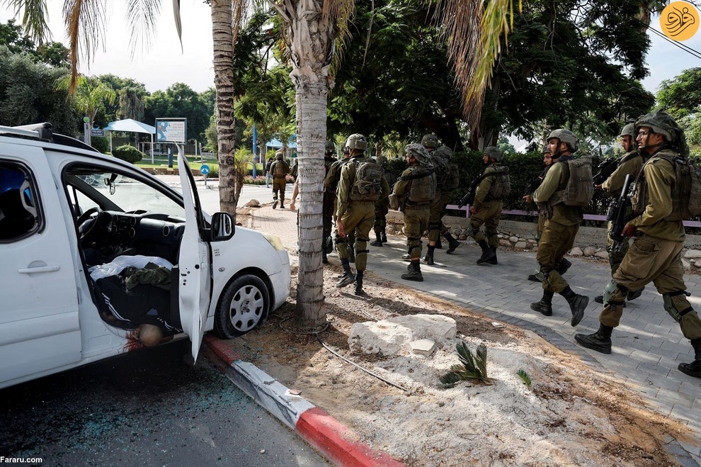 (تصاویر) جنگ خیابانی مقاومت فلسطین با ارتش اسرائیل در سدیروت