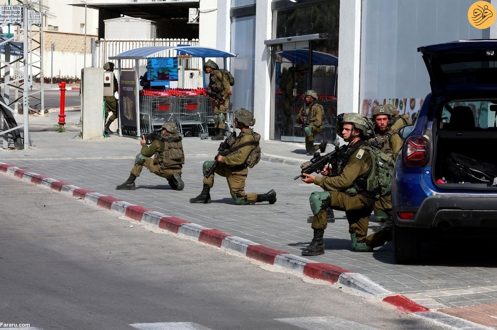 (تصاویر) جنگ خیابانی مقاومت فلسطین با ارتش اسرائیل در سدیروت