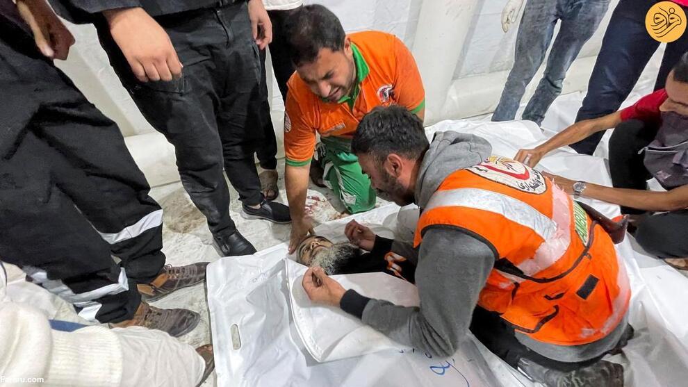 (تصاویر) دهمین روز کشتار ساکنان غزه