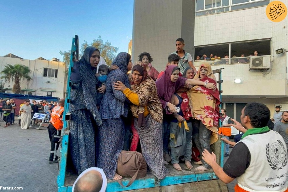 (تصاویر) دهمین روز کشتار ساکنان غزه