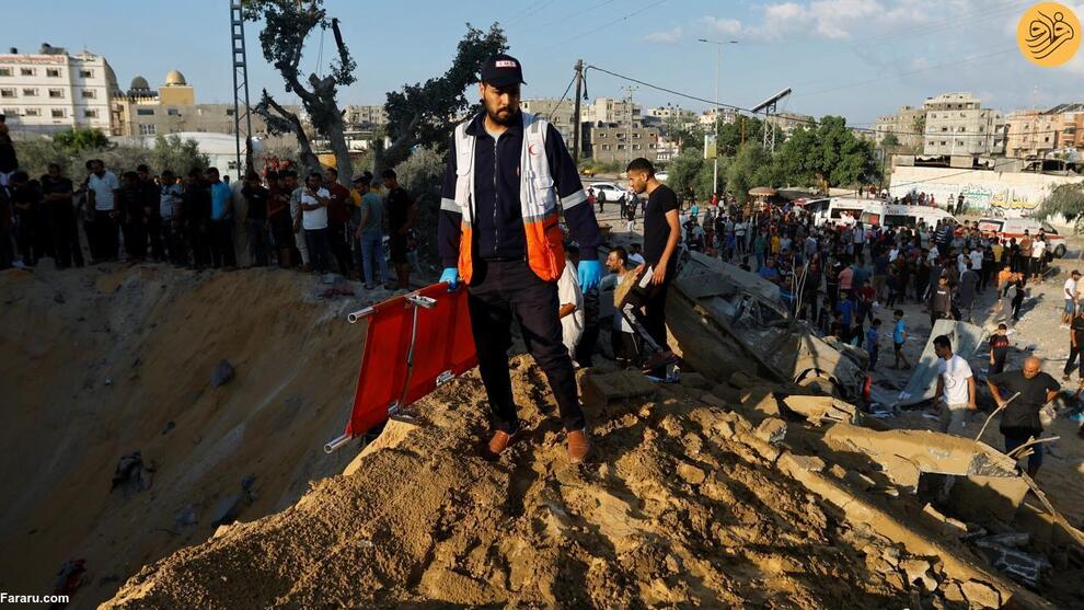 (تصاویر) دهمین روز کشتار ساکنان غزه