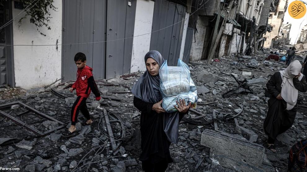 (تصاویر) دهمین روز کشتار ساکنان غزه