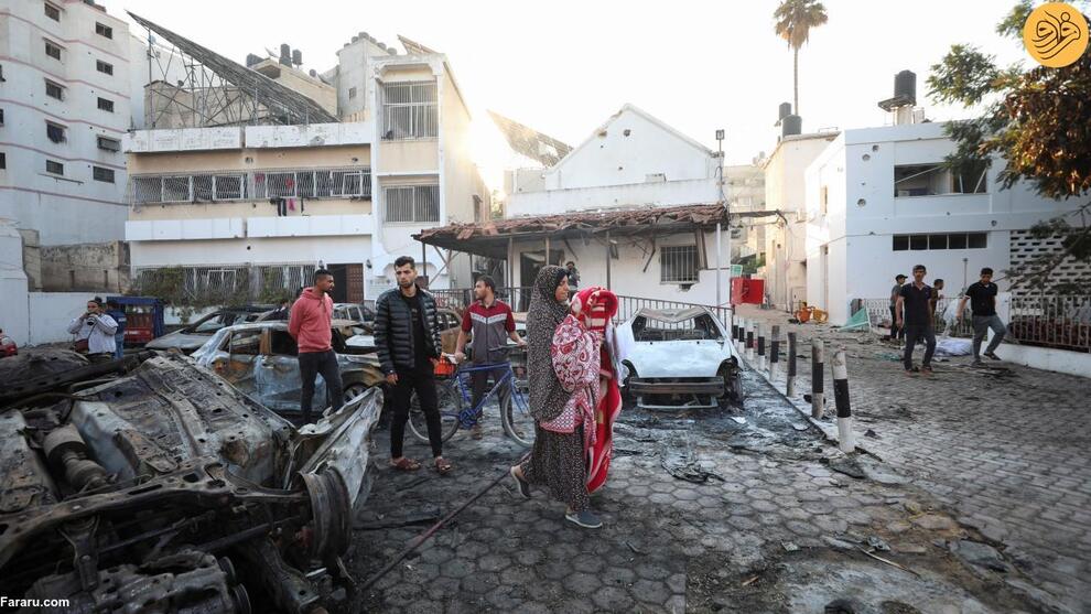 (تصاویر) بیمارستان غزه پس از فجیع‌ترین نسل‌کشی