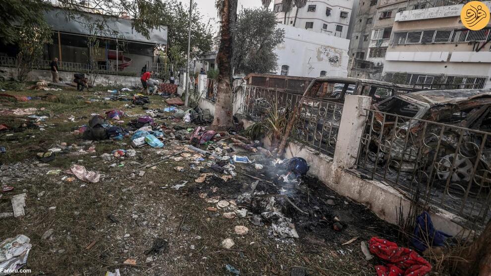 (تصاویر) بیمارستان غزه پس از فجیع‌ترین نسل‌کشی
