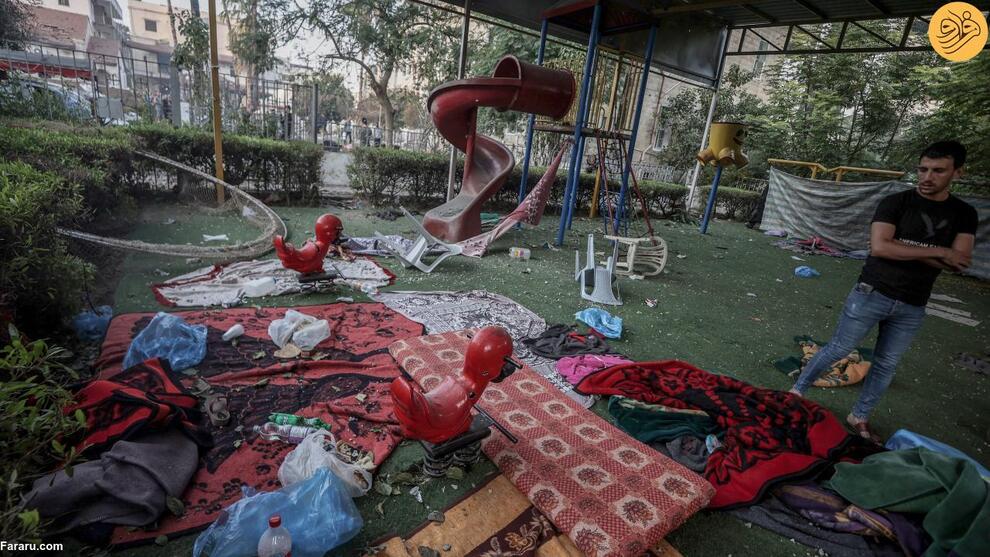 (تصاویر) بیمارستان غزه پس از فجیع‌ترین نسل‌کشی