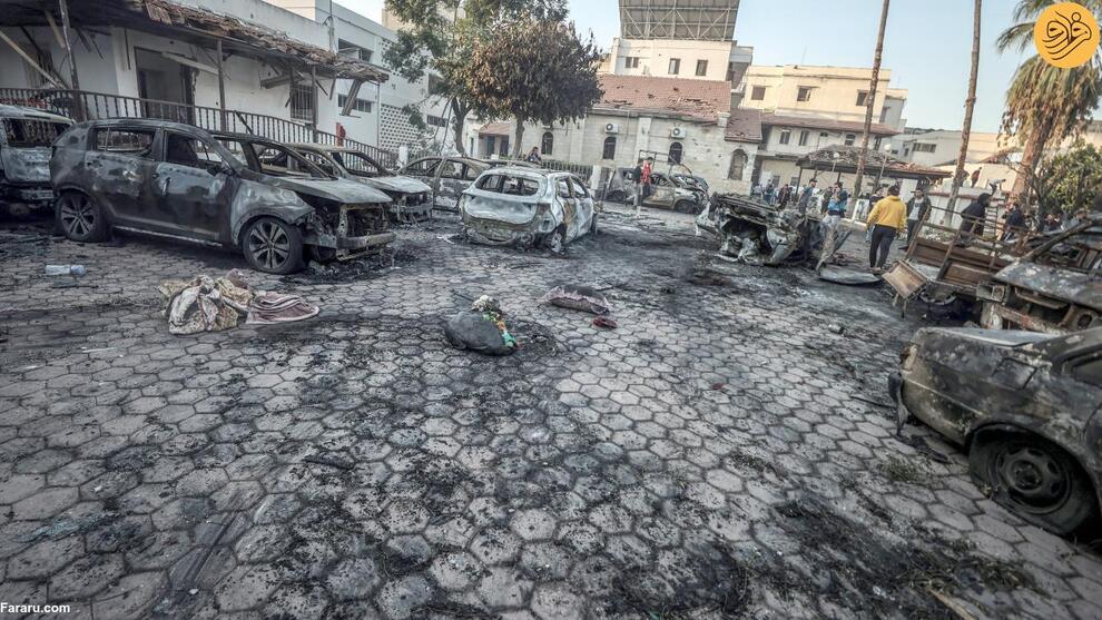 (تصاویر) بیمارستان غزه پس از فجیع‌ترین نسل‌کشی