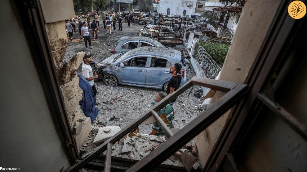 (تصاویر) بیمارستان غزه پس از فجیع‌ترین نسل‌کشی