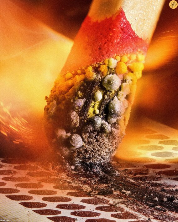 مقام دوم به اوله بیلفلد برای تصویر او از یک چوب کبریت که توسط سطح اصطکاک جعبه مشتعل می‌شود اهدا شد. این عکس در عرض یک هشت هزارم ثانیه گرفته شده بود.