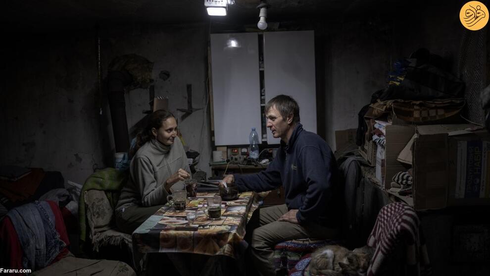 (تصاویر) بازگشت ساکنان روستای ویران شده در جنگ اوکراین