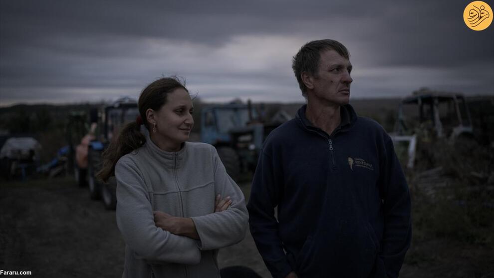 (تصاویر) بازگشت ساکنان روستای ویران شده در جنگ اوکراین