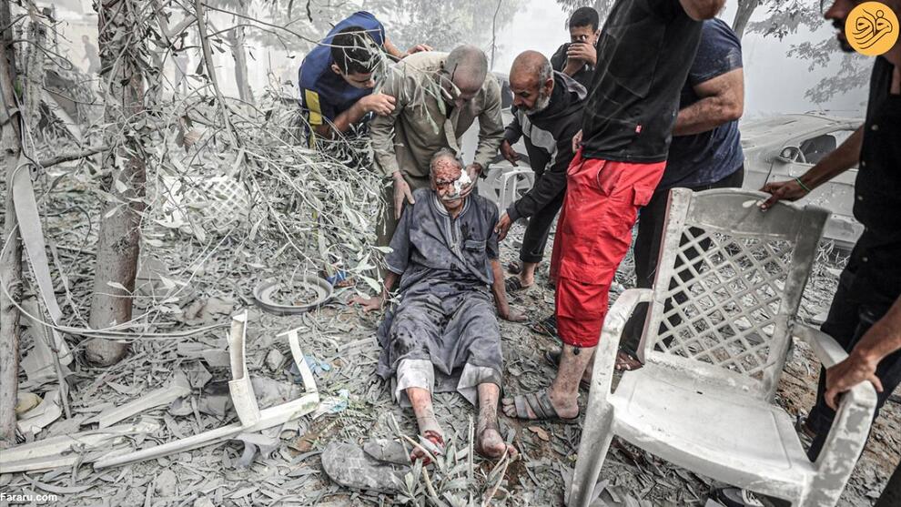 (تصاویر) غزه در خون