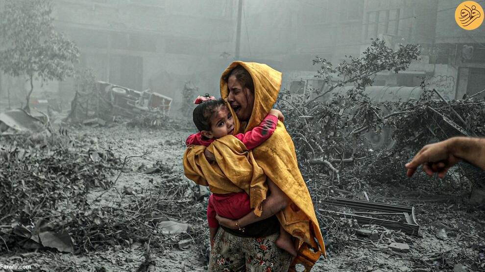 (تصاویر) غزه در خون