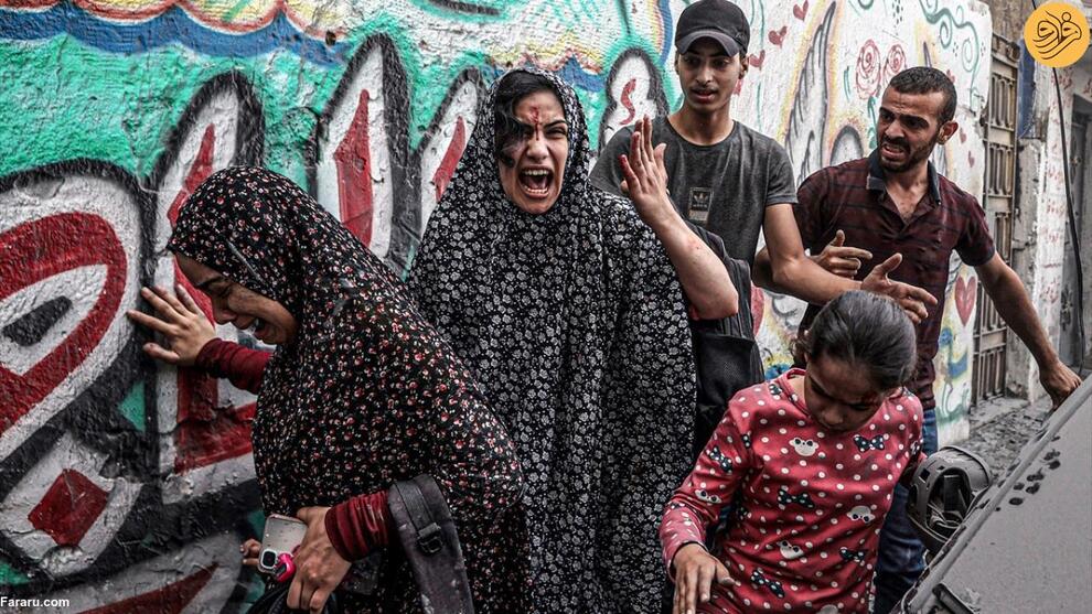 (تصاویر) غزه در خون