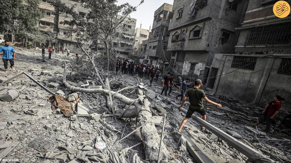 (تصاویر) غزه در خون