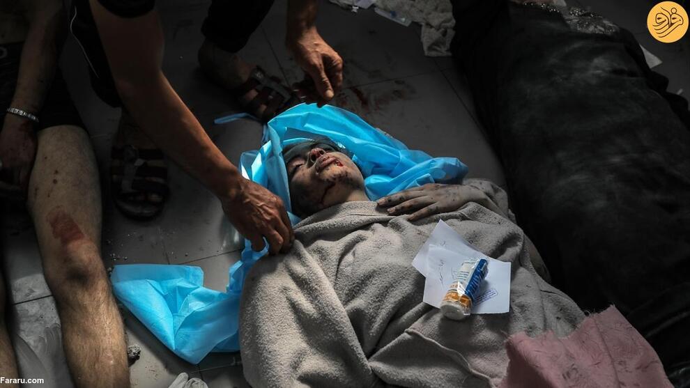 (تصاویر) غزه در خون