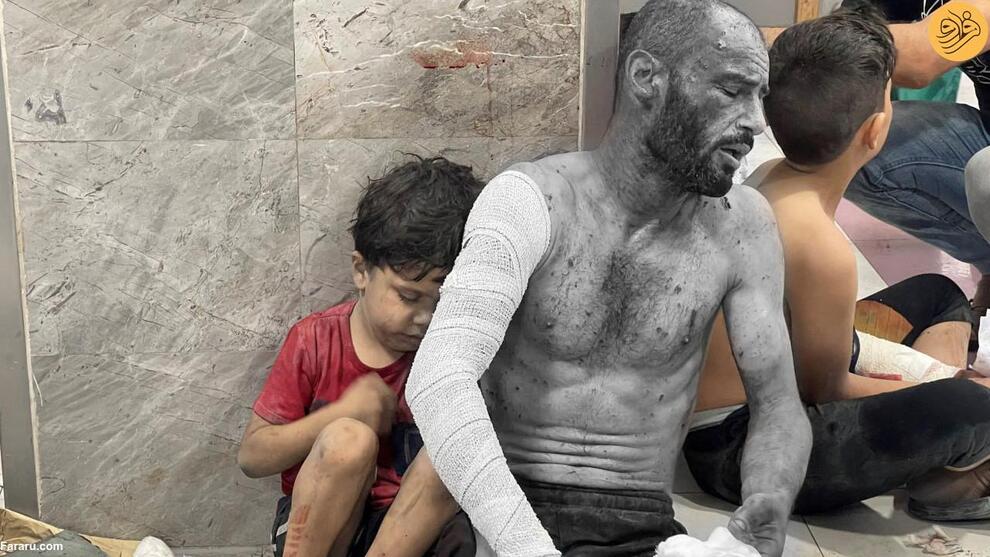 (تصاویر) غزه در خون