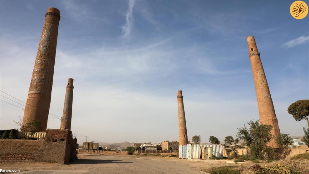 (تصاویر) بنا‌های تاریخی در زلزله‌های هرات افغانستان آسیب دیدند