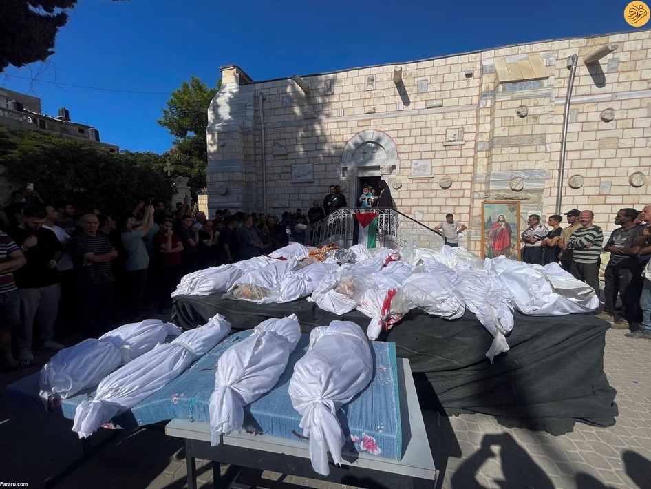 (تصاویر) تشییع قربانیان جنگ در غزه و اسرائیل