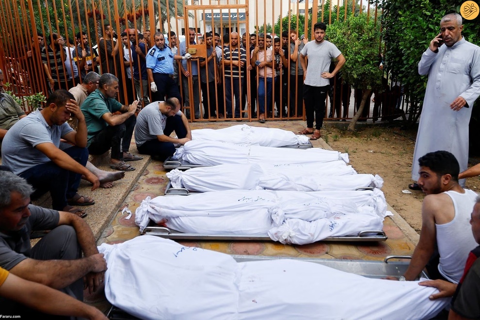 (تصاویر) تشییع قربانیان جنگ در غزه و اسرائیل