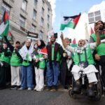 ویدیو / تظاهرات گسترده در مترو لندن در حمایت از فلسطین