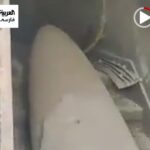 ویدیو / موشک منفجرنشده اسرائیل در یک خانه در عزه