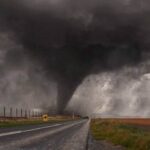 ببینید/ وقوع گردباد در دالامان ترکیه